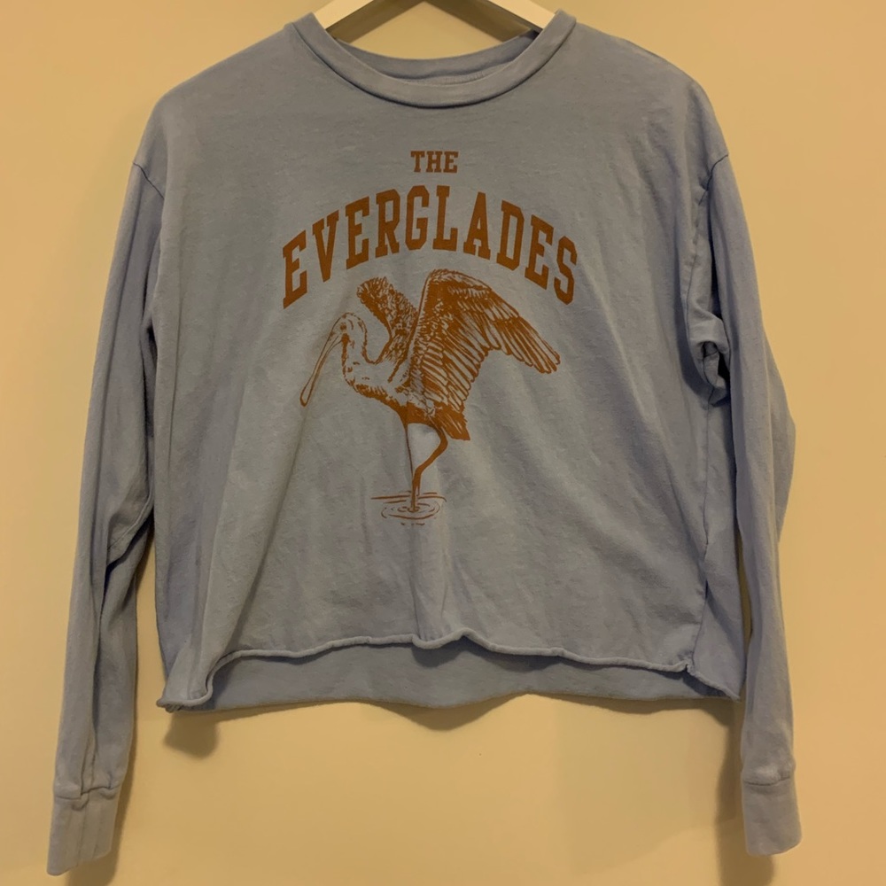 American Eagle Outfitters Small Blue T-Shirt